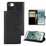 Leather Wallet Flip Stand Phone Cover Book Case for iPhone 7/8 Slim Fit Look